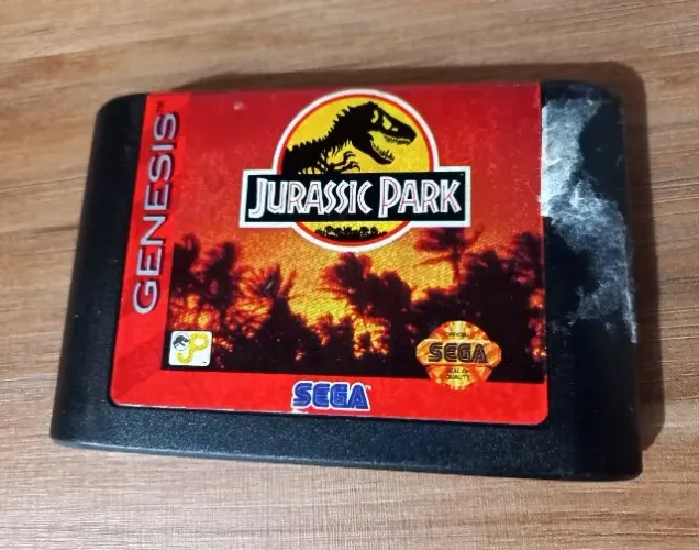Jurassic Park Original Sega Genesis Mega Drive