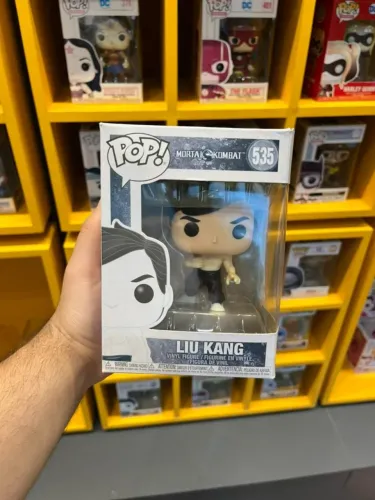 Funko Pop! Games - Mortal Kombat | Liu Kang #535 Novo! Lacrado!