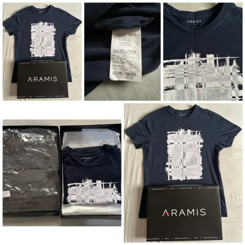 Camiseta Aramis Azul marinho Original