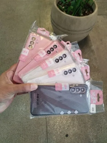 Capa brilho Samsung Motorola Xiaomi Realme 