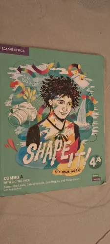 Livro de inglês SHAPE IT! It's your world 4ª Combo A Cambridge - Samantha Lewis e outros