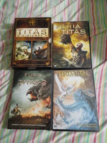 Coleção Fúria de Titãs dvd