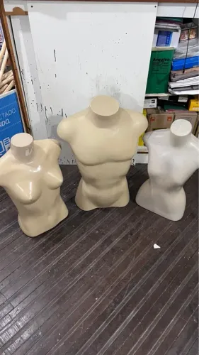 Manequim Busto Feminino e Masculino