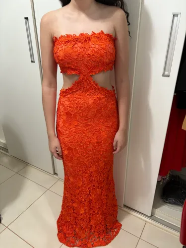 Vestido longo festa