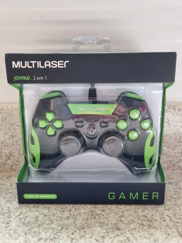 Controle Multilaser Gamer - Joystick 2 em 1