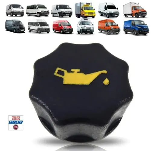 TAMPA DO ÓLEO DO MOTOR ORIGINAL FIAT DUCATO 2.3 2010 À 2021 IVECO 2.8 8v 2008 À 2021 3.0 1