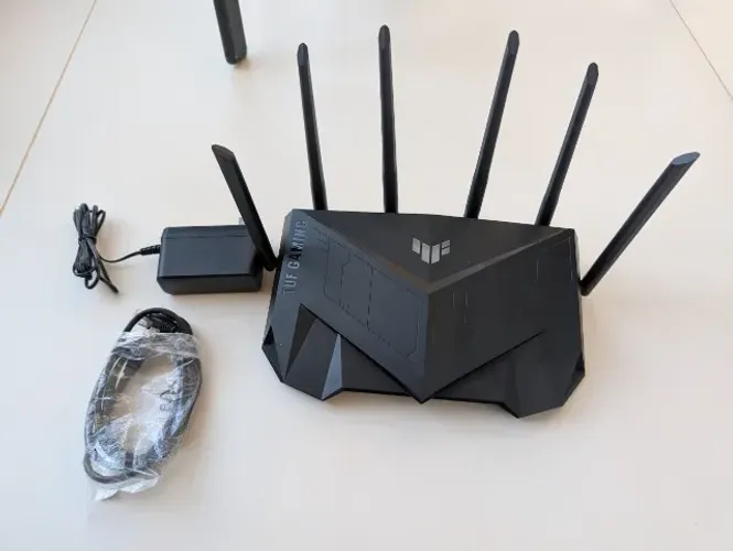 Roteador ASUS TUF Gaming AX-5400 Wifi 6 Gigabit com 6 antenas super potente