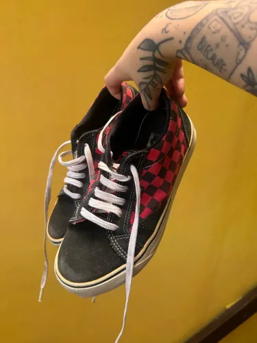 Tênis Skate QIX quadriculado