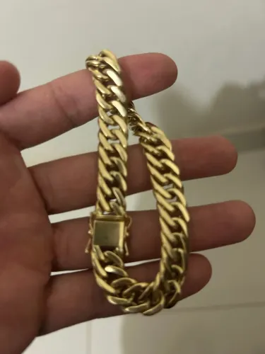 Pulseira 60g ouro 18k