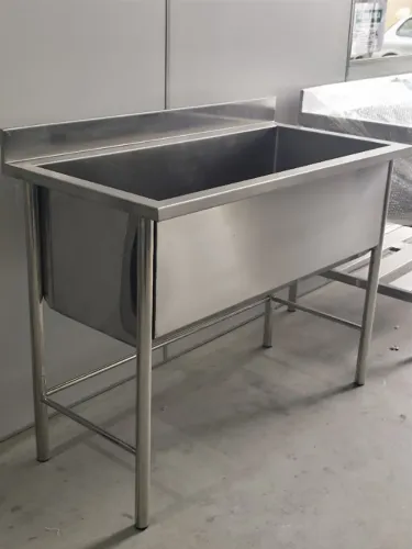Tanque Inox 1,20m profissional para uso intenso