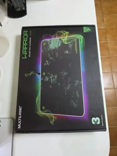 Mouse Pad gamer Multilaser Warrior AC299