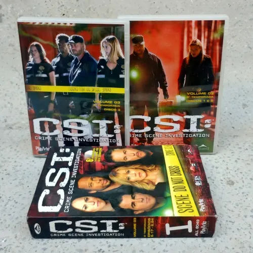 DVD Box CSI: Investigação Criminal - 6ª Temporada, Vol. 1