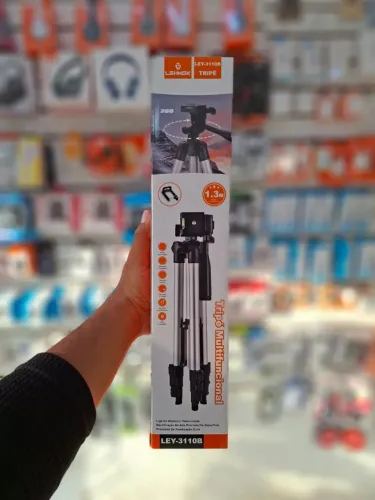 Suporte de celular com tripé 1.3m - entrega em slz e região