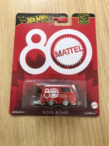 Hot Wheels Kool Kombi Pop Culture 80 anos Mattel