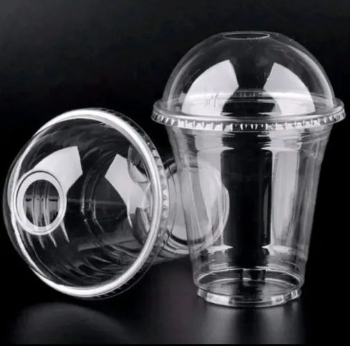 Kit 300 Copos 380ml descartáveis para sundaes e sobremesas 