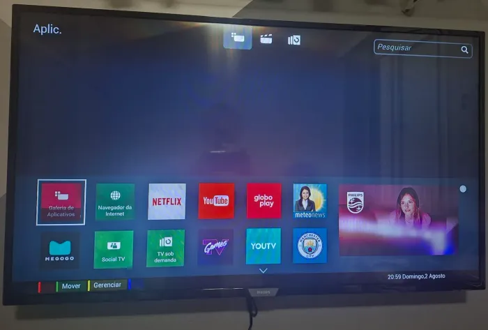 Smartv Philips 43'