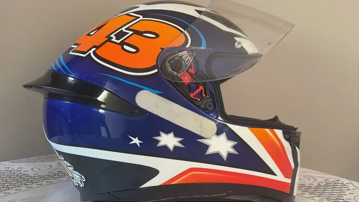 Capacete AGV edição Jack Miller original 58/59