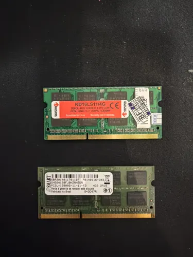 Memória notebook DDR3 1600 4g
