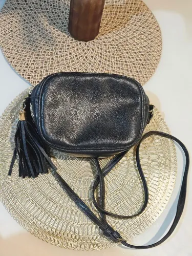 Bolsa Transversal Feminina Preta - Seminova