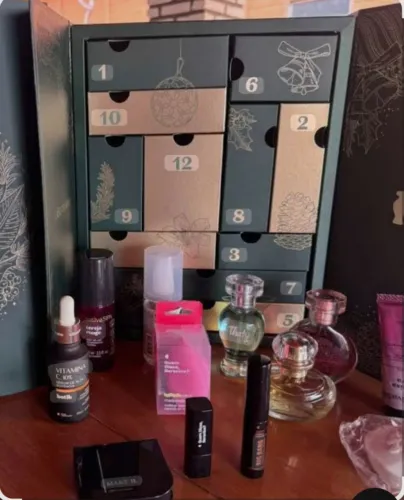 Calendário do advento o boticário. 