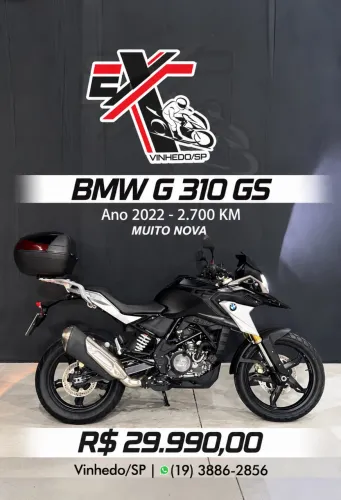 G 310 GS KM 2700 MUITO NOVA 