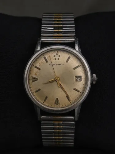 Eterna-Matic Date Automático Suíço Original - Final da Década de 1950
