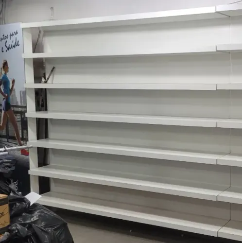 Estante Expositor Para Loja Tipo Prateleira Suspensa