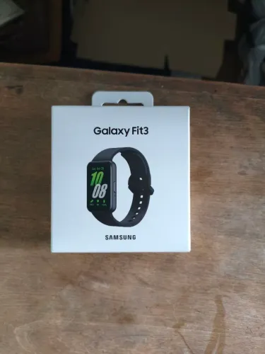Smartwatch Samsung Galaxy Fit3 Grafite - Lacrado