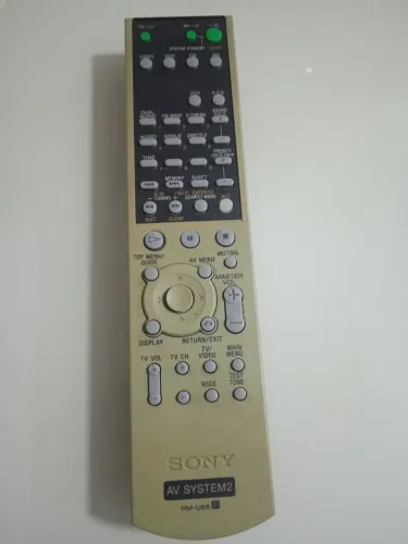 Controle remoto original Sony RM-U66 para Receiver STR-DE597
