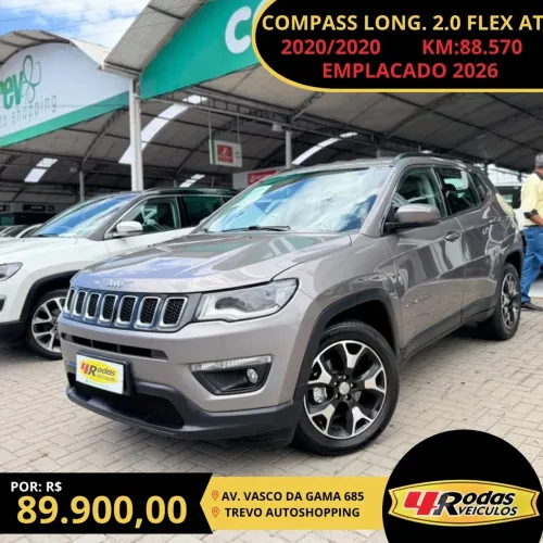 Jeep Compass Longitude 2.0 4X2 Flex 16V Aut. 2020