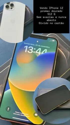 Vendo iPhone 12 Pro Max muito conservado
