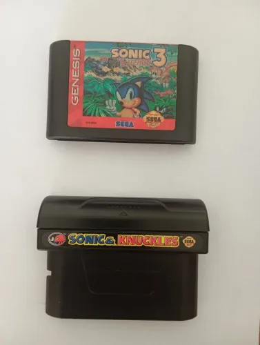SONIC & KNUCLES e SONIC 3 ( R$ 400 cada )