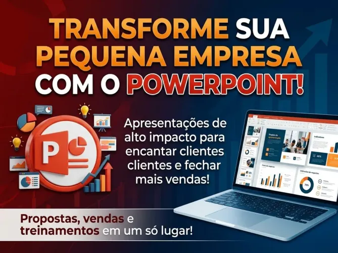 Apresentações em PowerPoint Personalizadas | Rápidas e Profissionais