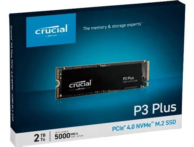 Ssd Crucial 2tb - Compatível Ps5, Pc, Notebook