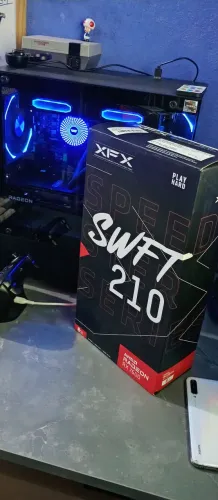 Placa de vídeo RX 7600 XFX 210, Aceito trocas