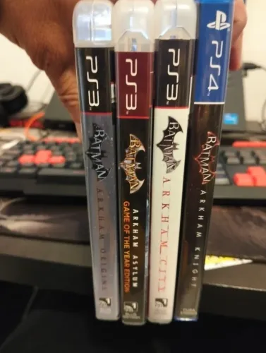 Batman Série Arkham - 4 jogos