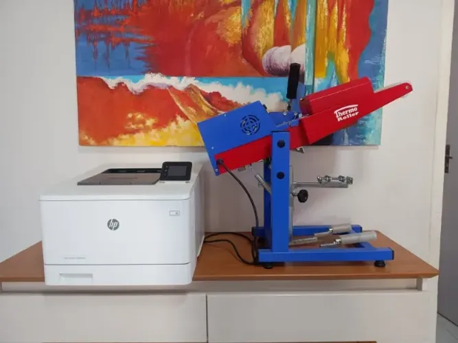 Kit Transfer Laser - HP M454dw 927 Impressões + Thermo Roller + 180 Folhas