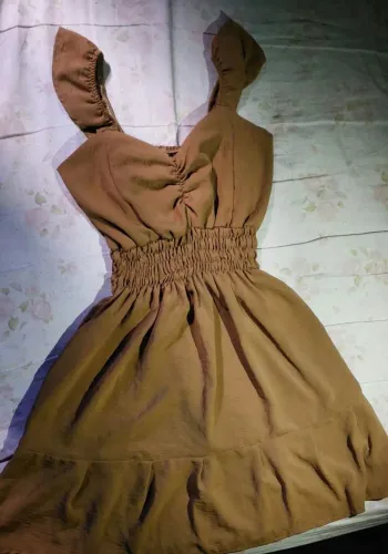 Vestido Marrom 