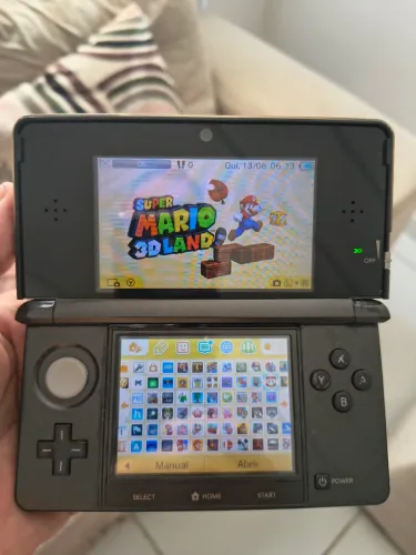 Mega oferta, Nitendo 3DS preto a
