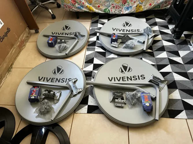 Antena Parabólica Digital/Banda KU 60cm Vivensis Nova