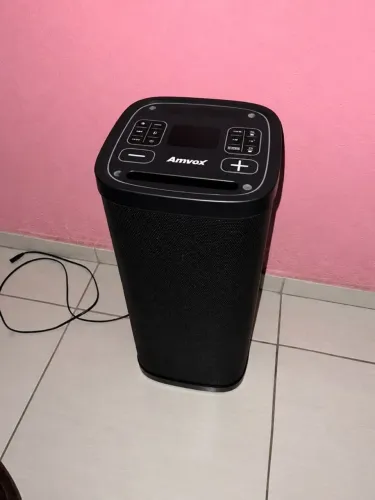 Caixa de som amvox 1200 watts