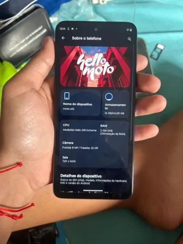 Moto E15 PRA SAIR LOGO 