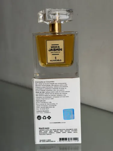 Perfume Nuancielo Wood & Jasmin Deo parfun, novo e original preço imperdível