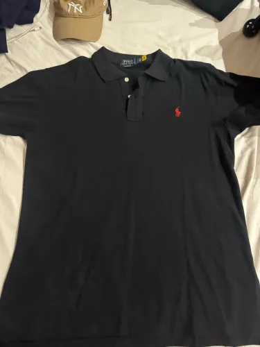 Camisa polo ralph lauren slim preto original (aceito ofertas)