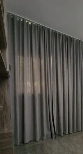 Cortinas em Linho com blackout