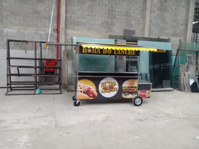 Barraca para cachorro quente