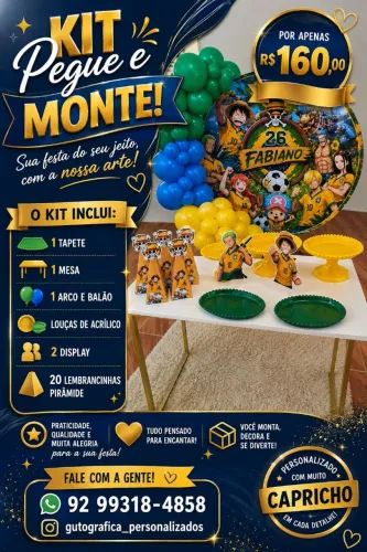 Kit Pegue e Monte