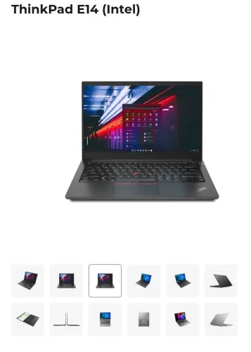 ThinkPad E 14" i5 16gb Ram 512GB - Notebook Lacrado