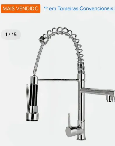 Torneira Gourmet nova na caixa Preço promocional 199,00 à vista!