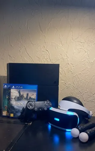 Ps4 + Psvr + jogos + Controles
